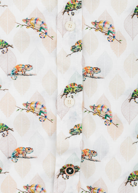 CAMISA M/L ESTAMPADA VOILÈ CHAMELEON