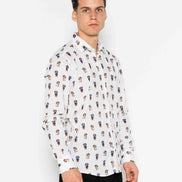 CAMISA M/L ESTAMPADA VOILÈ DACHSHUND