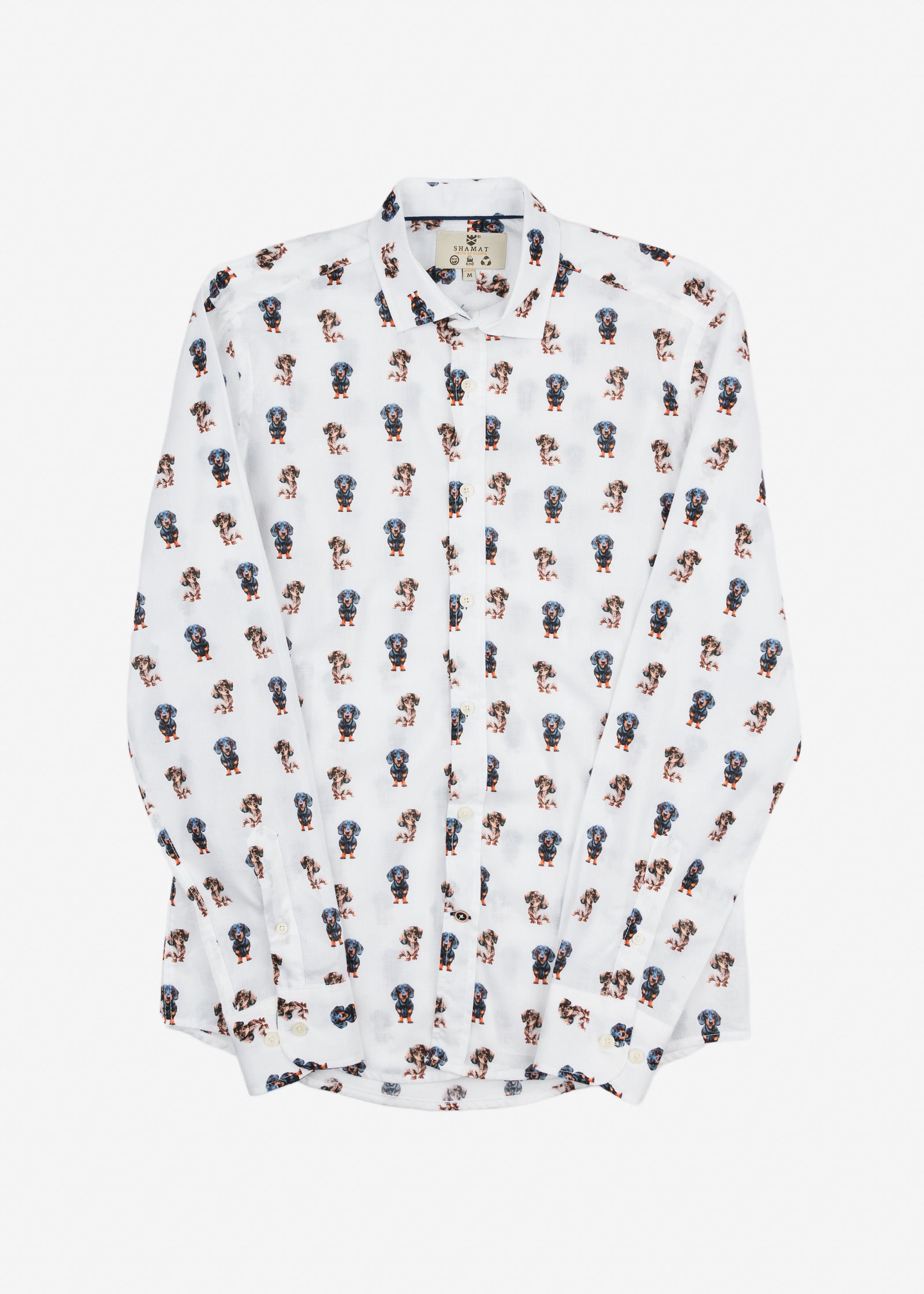 CAMISA M/L ESTAMPADA VOILÈ DACHSHUND