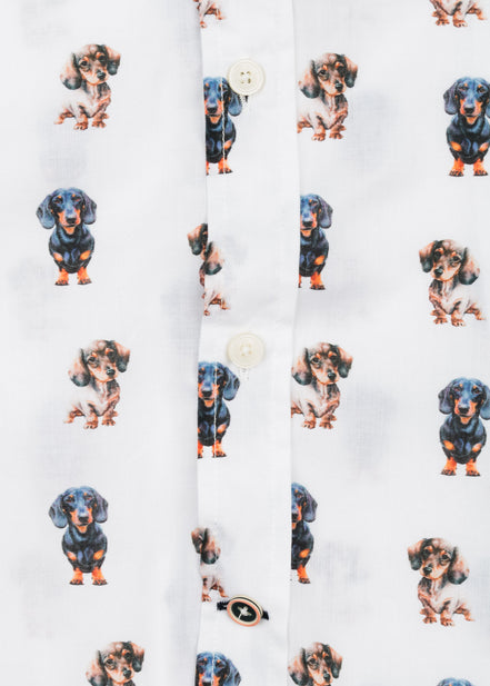 CAMISA M/L ESTAMPADA VOILÈ DACHSHUND