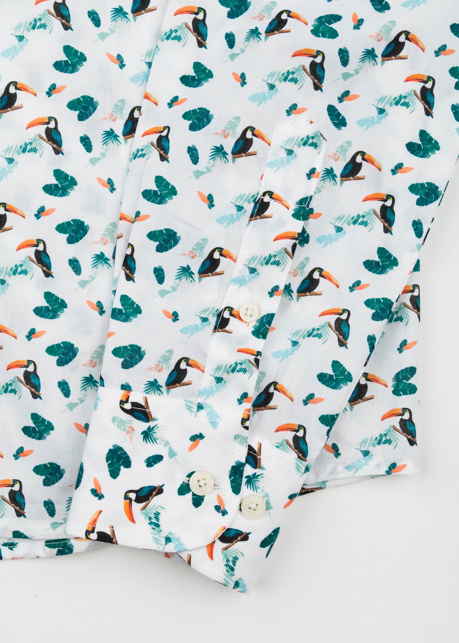 CAMISA M/L ESTAMPADA VOILÈ TUCÁN