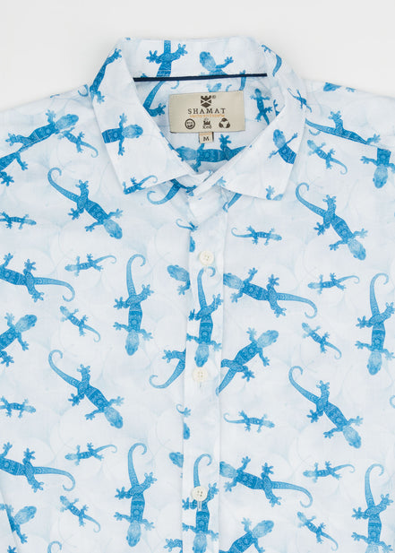 CAMISA M/L ESTAMPADA VOILÈ SALAMANDER
