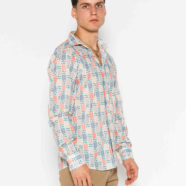 CAMISA M/L ESTAMPADA VOILÈ ATLANTIC