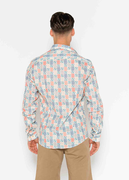 CAMISA M/L ESTAMPADA VOILÈ ATLANTIC
