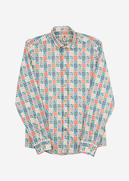 CAMISA M/L ESTAMPADA VOILÈ ATLANTIC