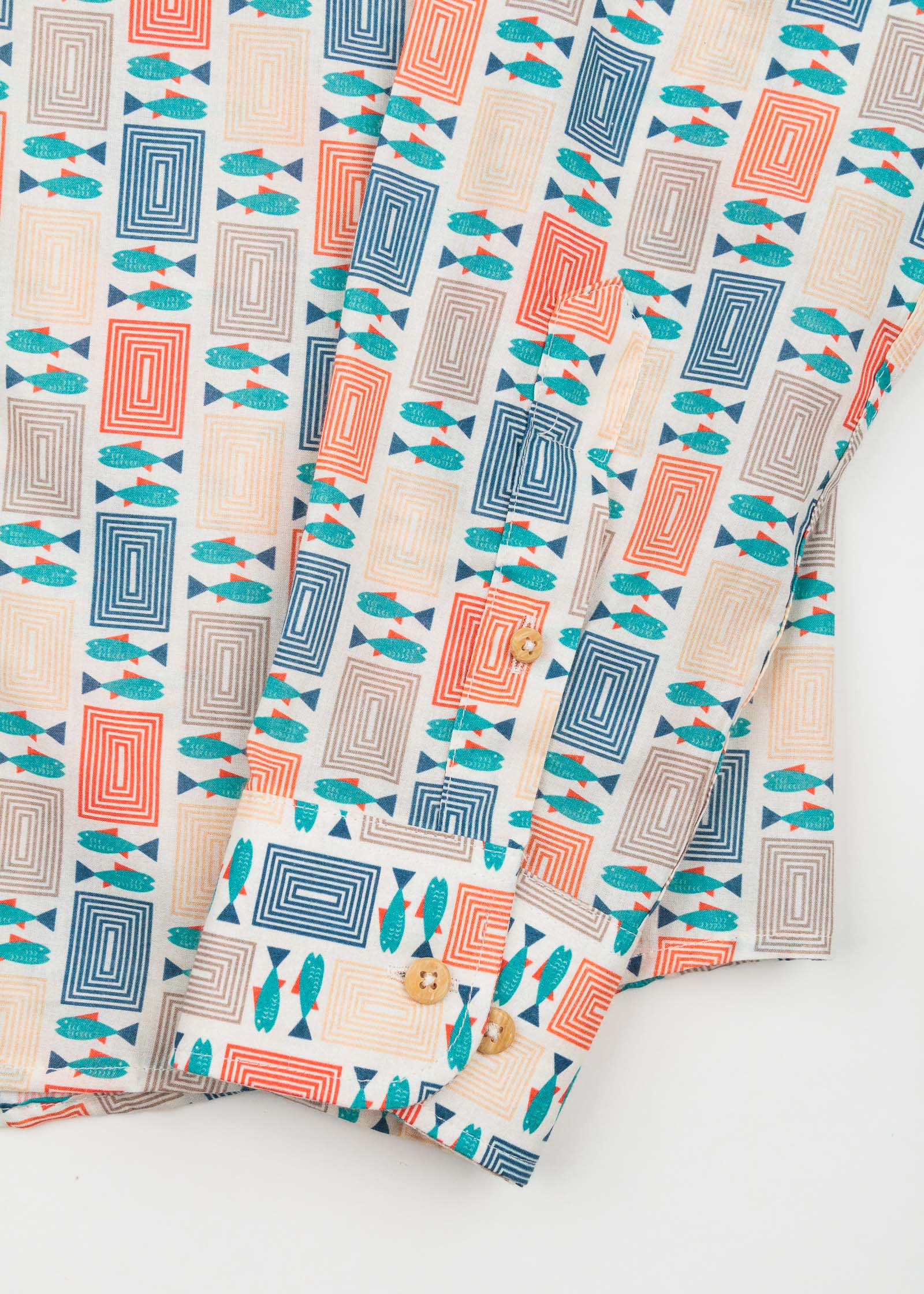 CAMISA M/L ESTAMPADA VOILÈ ATLANTIC