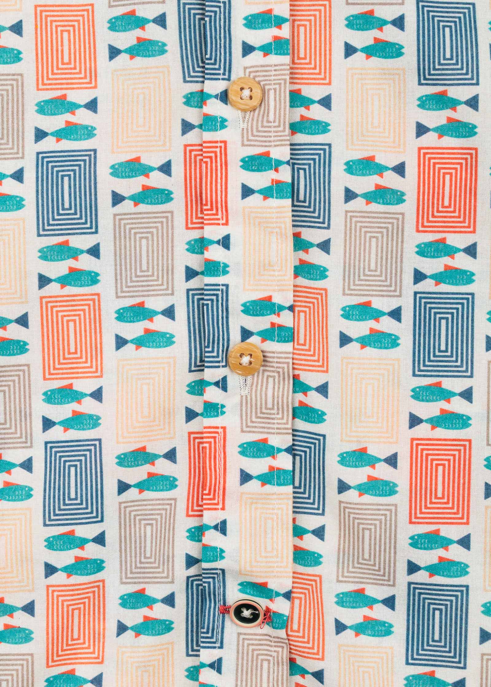 CAMISA M/L ESTAMPADA VOILÈ ATLANTIC