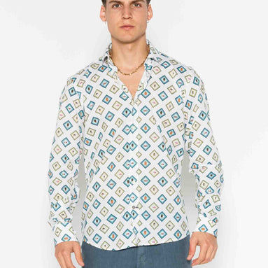 CAMISA M/L ESTAMPADA VOILÈ BEETLE