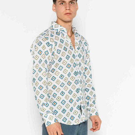 CAMISA M/L ESTAMPADA VOILÈ BEETLE