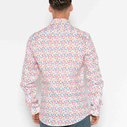 CAMISA M/L ESTAMPADA LINO