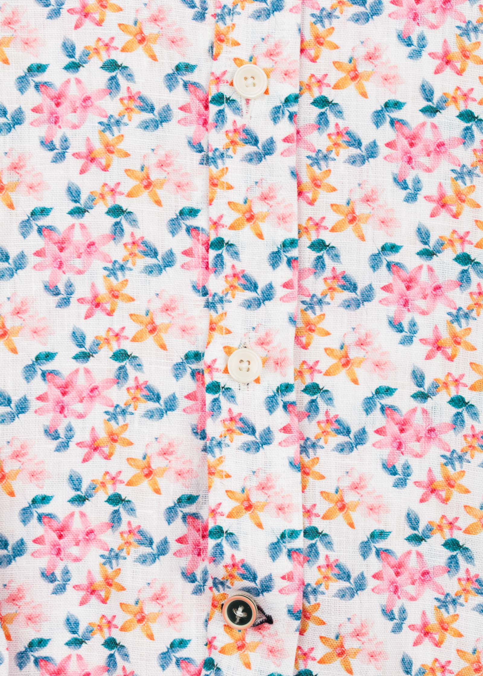 CAMISA M/L ESTAMPADA LINO