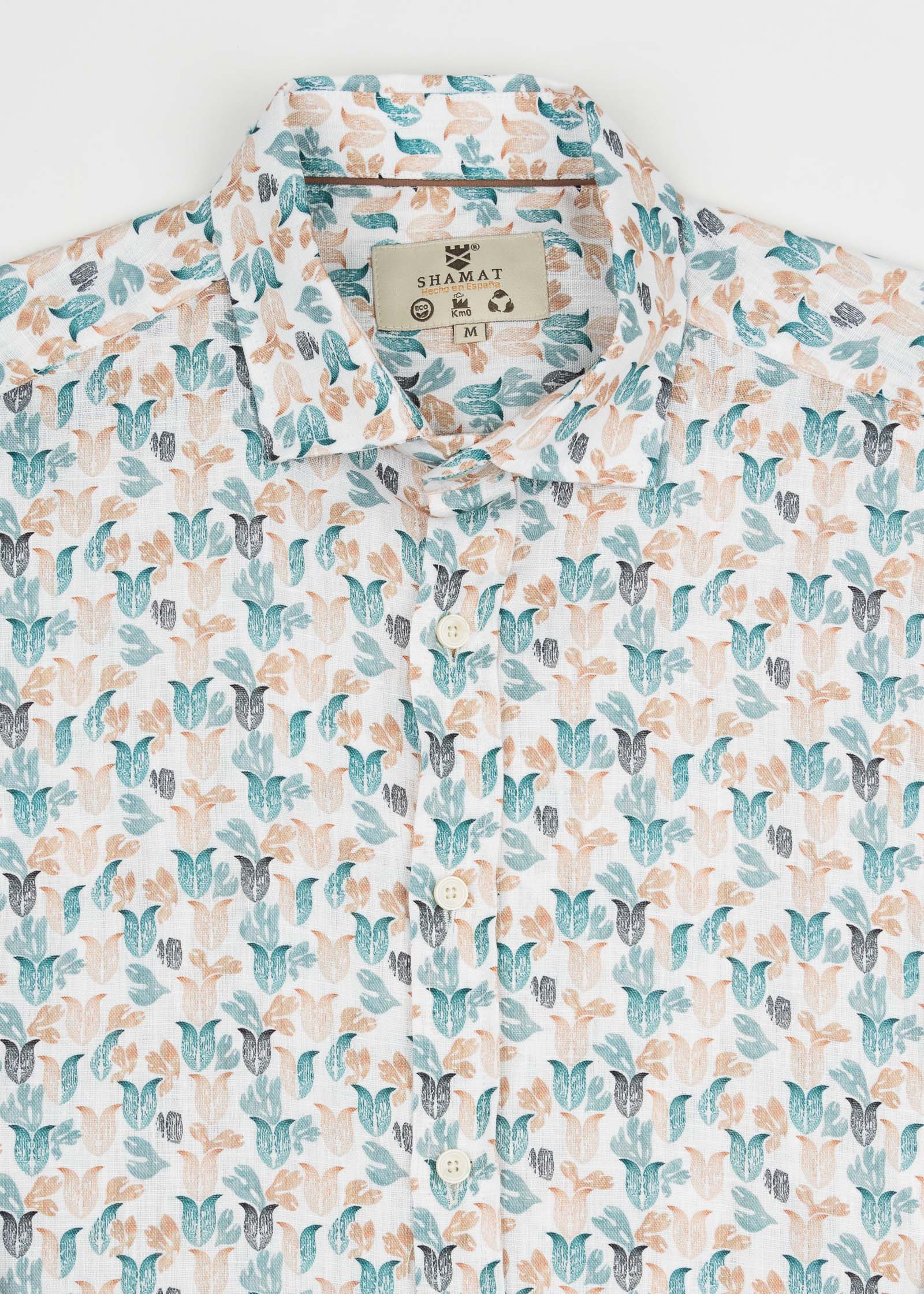 CAMISA M/L  ESTAMPADA VOILÈ