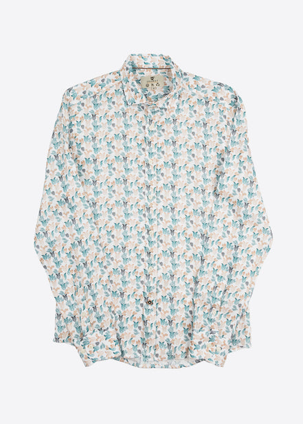 CAMISA M/L ESTAMPADA LINO
