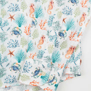 CAMISA M/L ESTAMPADA LINO CORAL