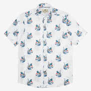 CAMISA M/C ESTAMPADA LINO PEACHES