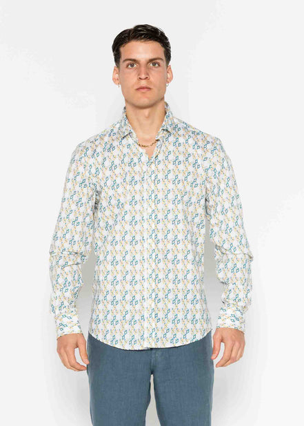 CAMISA ESTAMPADA ELASTÁN ILLUSION