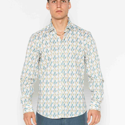 CAMISA ESTAMPADA ELASTÁN ILLUSION