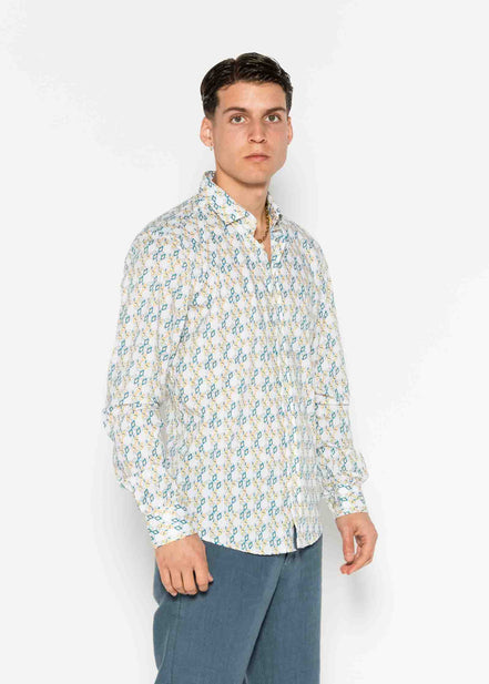 CAMISA ESTAMPADA ELASTÁN ILLUSION