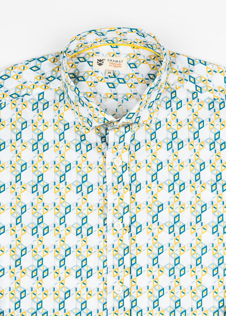 CAMISA ESTAMPADA ELASTÁN ILLUSION