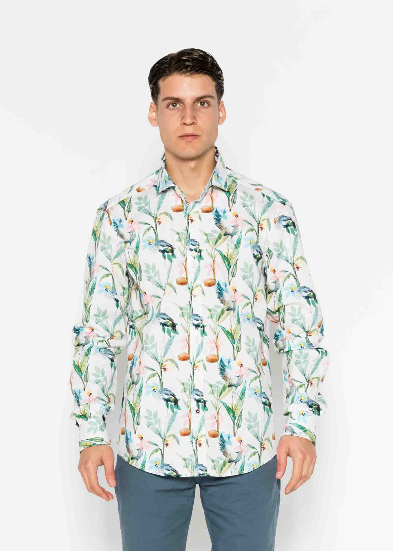 CAMISA ESTAMPADA ELASTÁN BALEARICA