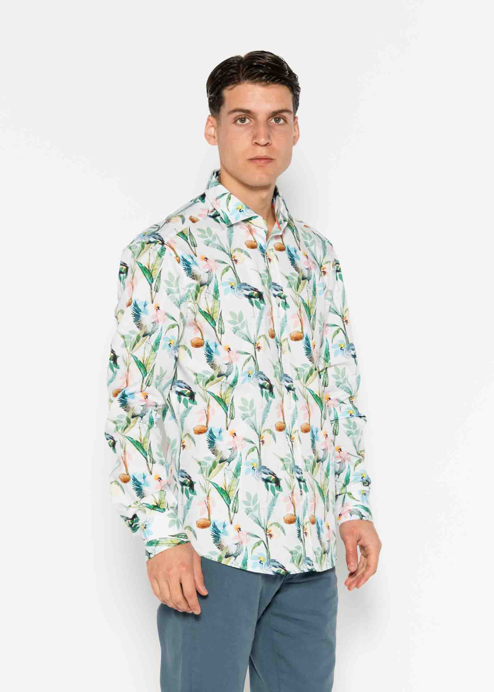 CAMISA ESTAMPADA ELASTÁN BALEARICA