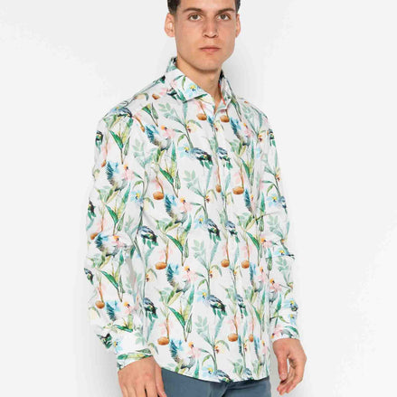 CAMISA ESTAMPADA ELASTÁN BALEARICA
