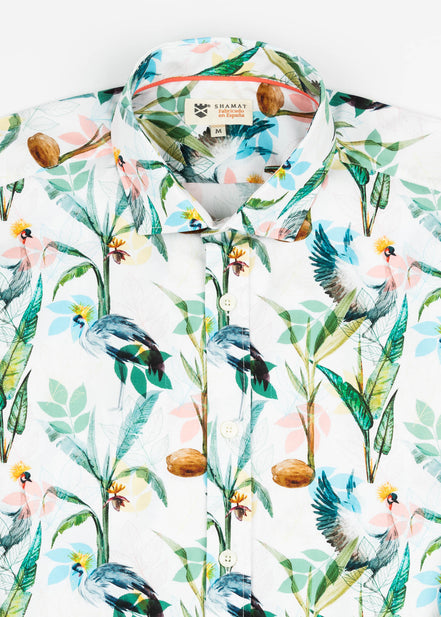 CAMISA ESTAMPADA ELASTÁN BALEARICA