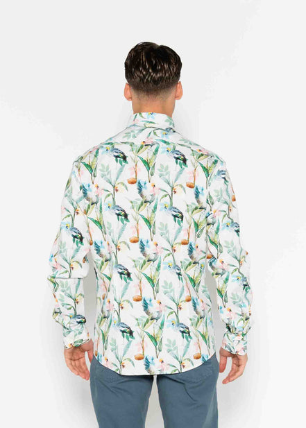 CAMISA ESTAMPADA ELASTÁN BALEARICA