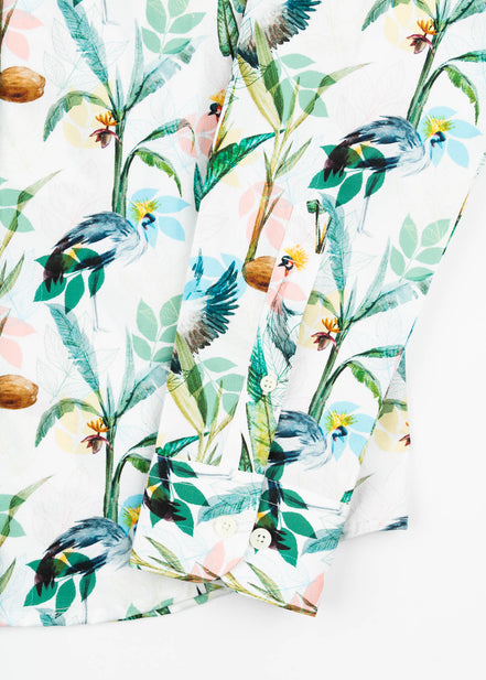 CAMISA ESTAMPADA ELASTÁN BALEARICA