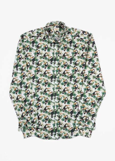 CAMISA ESTAMPADA ELASTÁN TUCÁN