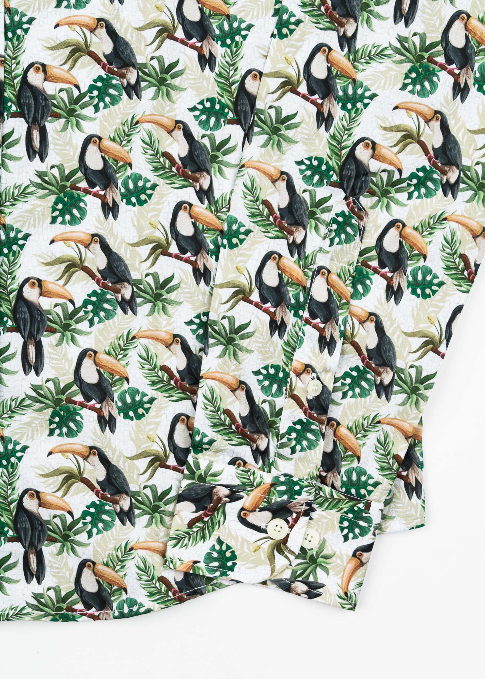 CAMISA ESTAMPADA ELASTÁN TUCÁN