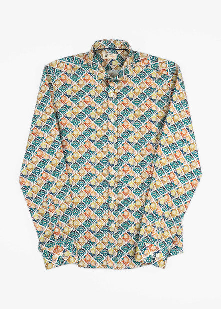CAMISA ESTAMPADA ELASTÁN MARRUECOS