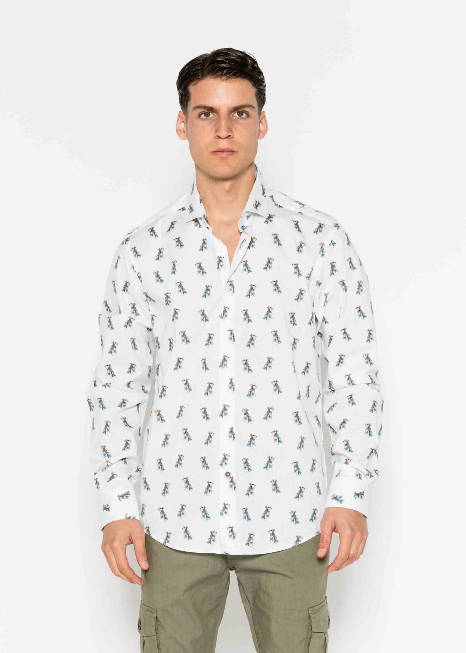 CAMISA ESTAMPADA ELASTÁN LOYAL