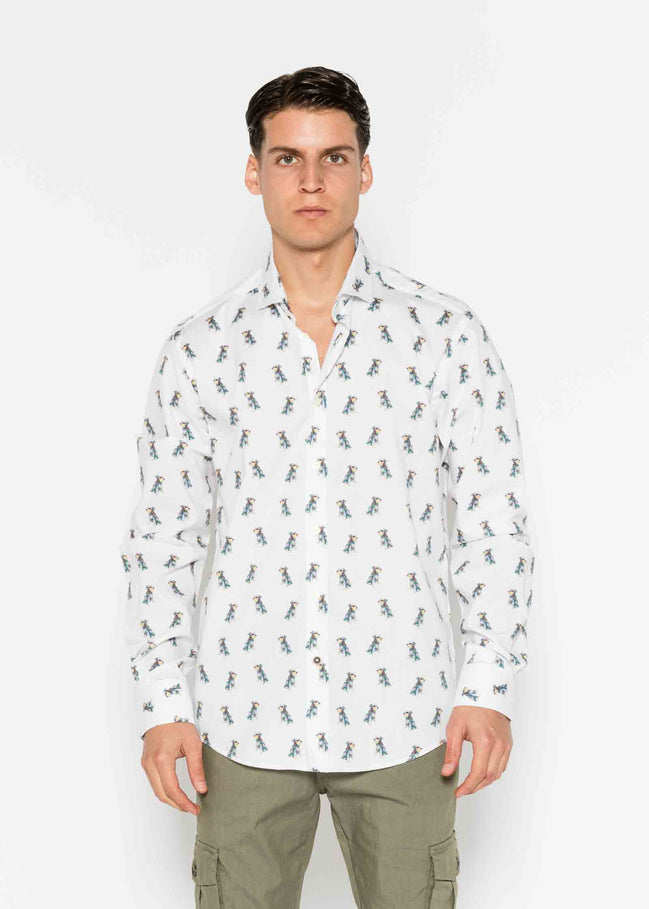 CAMISA ESTAMPADA ELASTÁN LOYAL