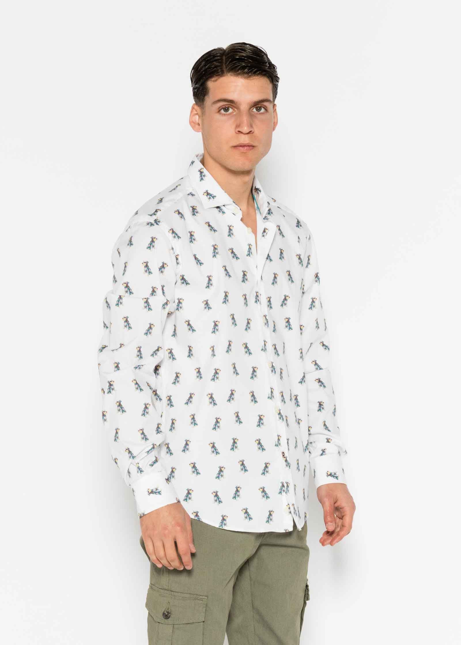 CAMISA ESTAMPADA ELASTÁN LOYAL