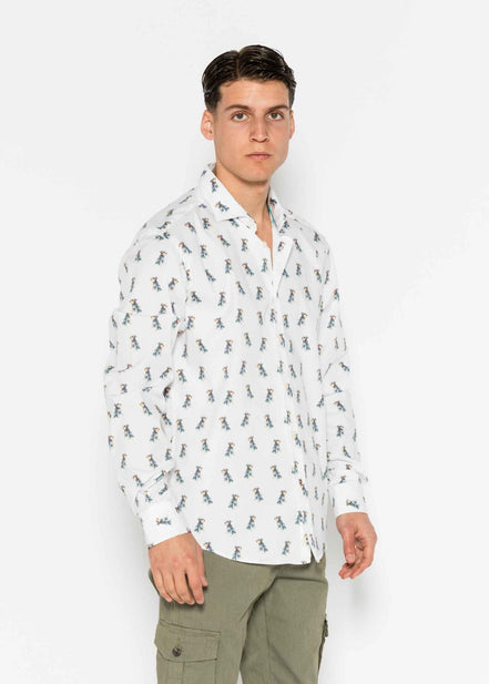 CAMISA ESTAMPADA ELASTÁN LOYAL