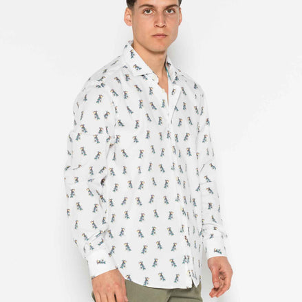 CAMISA ESTAMPADA ELASTÁN LOYAL