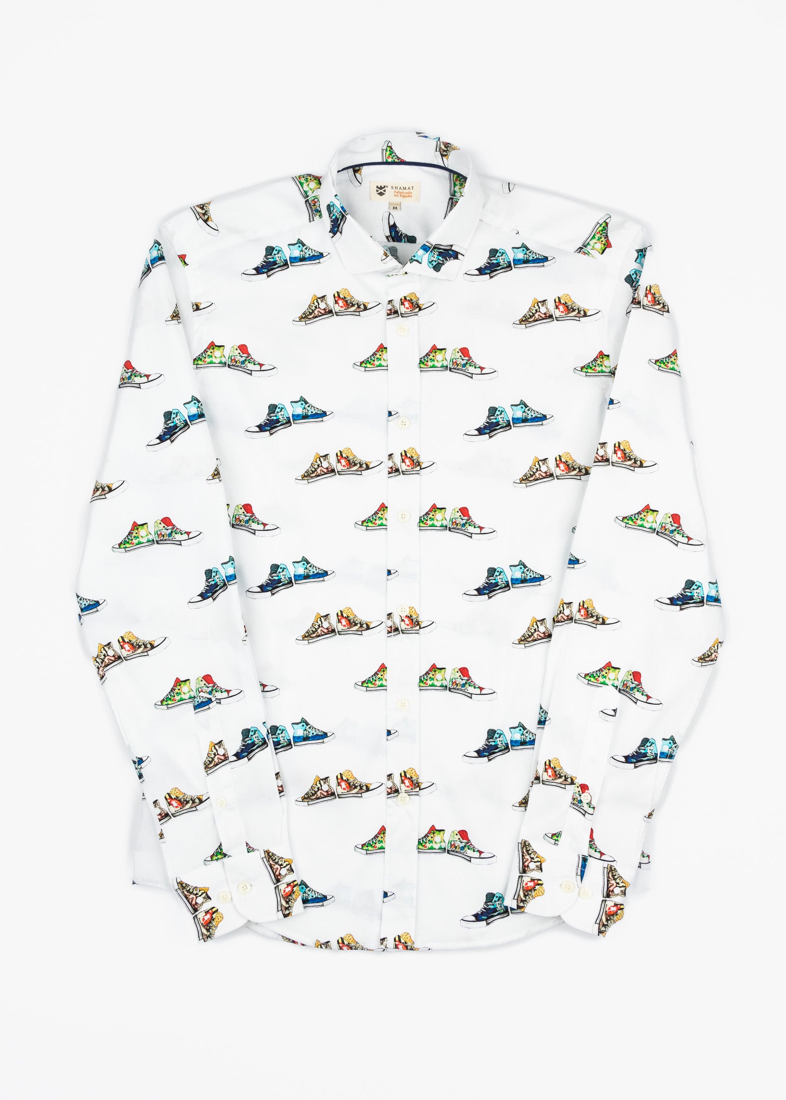 CAMISA ESTAMPADA ELASTÁN CANVAS