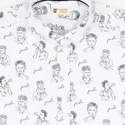 CAMISA ESTAMPADA ELASTÁN FRIDA
