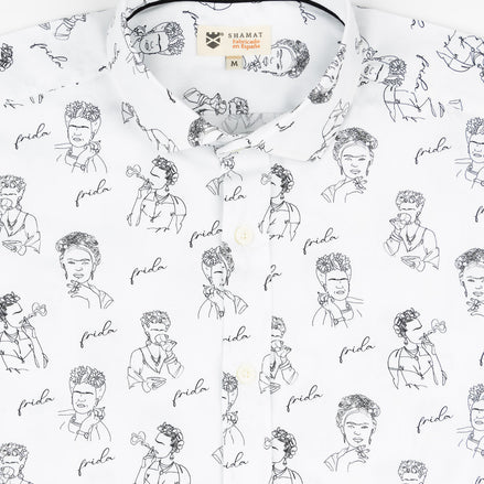 CAMISA ESTAMPADA ELASTÁN FRIDA