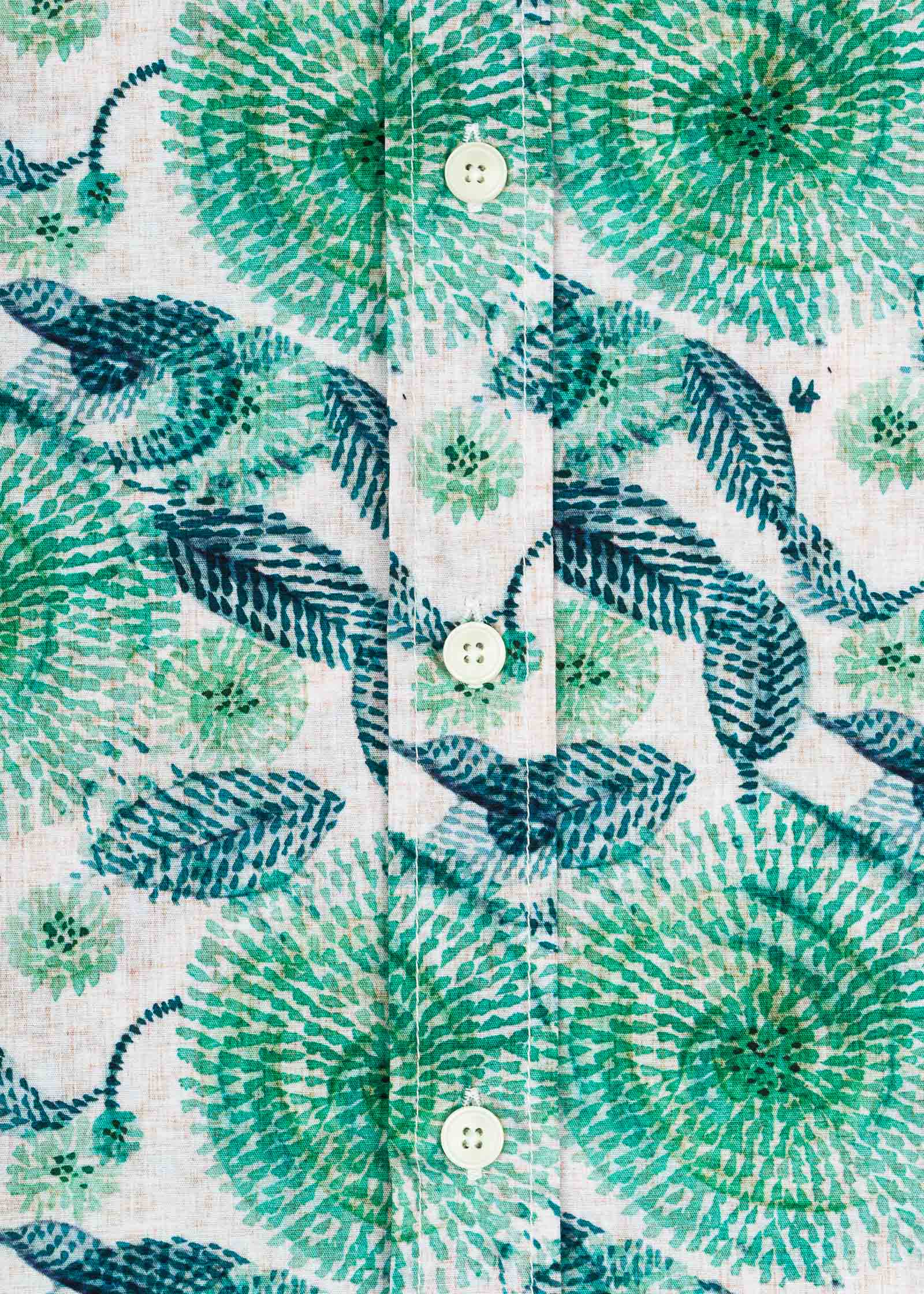 CAMISA ESTAMPADA ELASTÁN KIWI