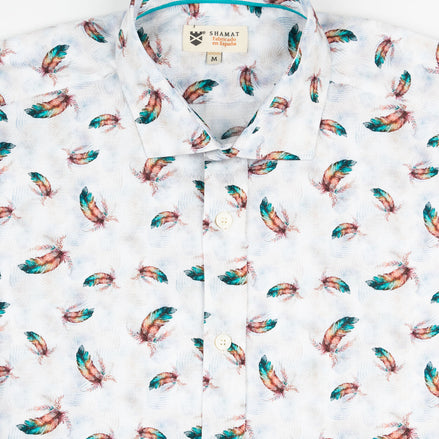 CAMISA ESTAMPADA PEKÍN FEATHERS