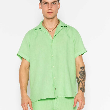 CAMISA MC BOWLING LINO