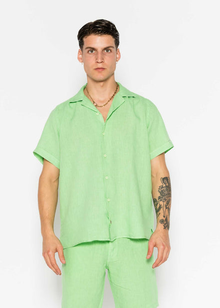 CAMISA MC BOWLING LINO