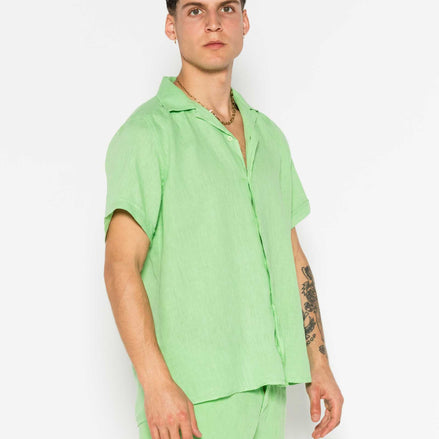 CAMISA MC BOWLING LINO