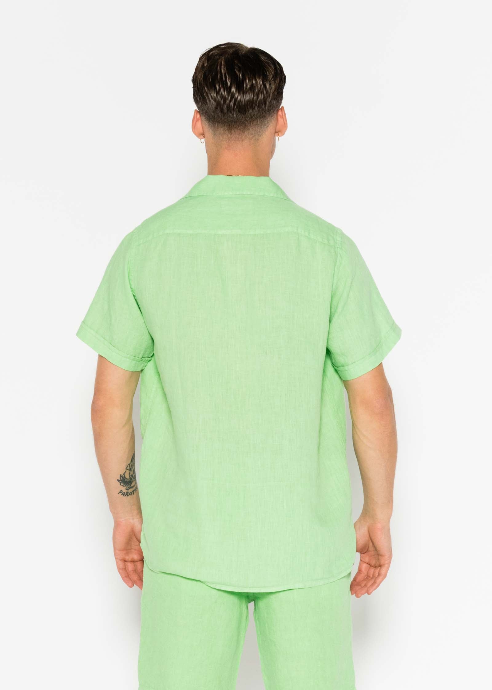 CAMISA MC BOWLING LINO