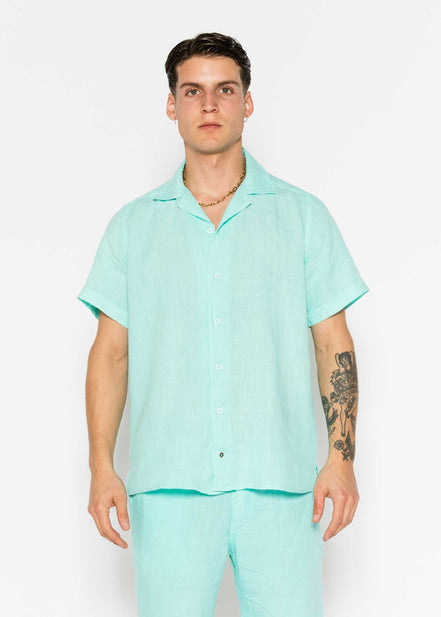 CAMISA MC BOWLING LINO