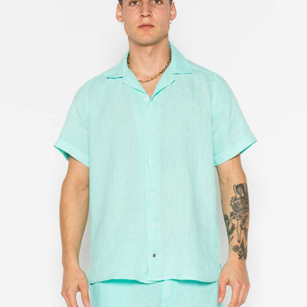 CAMISA MC BOWLING LINO