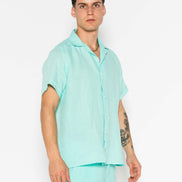 CAMISA MC BOWLING LINO