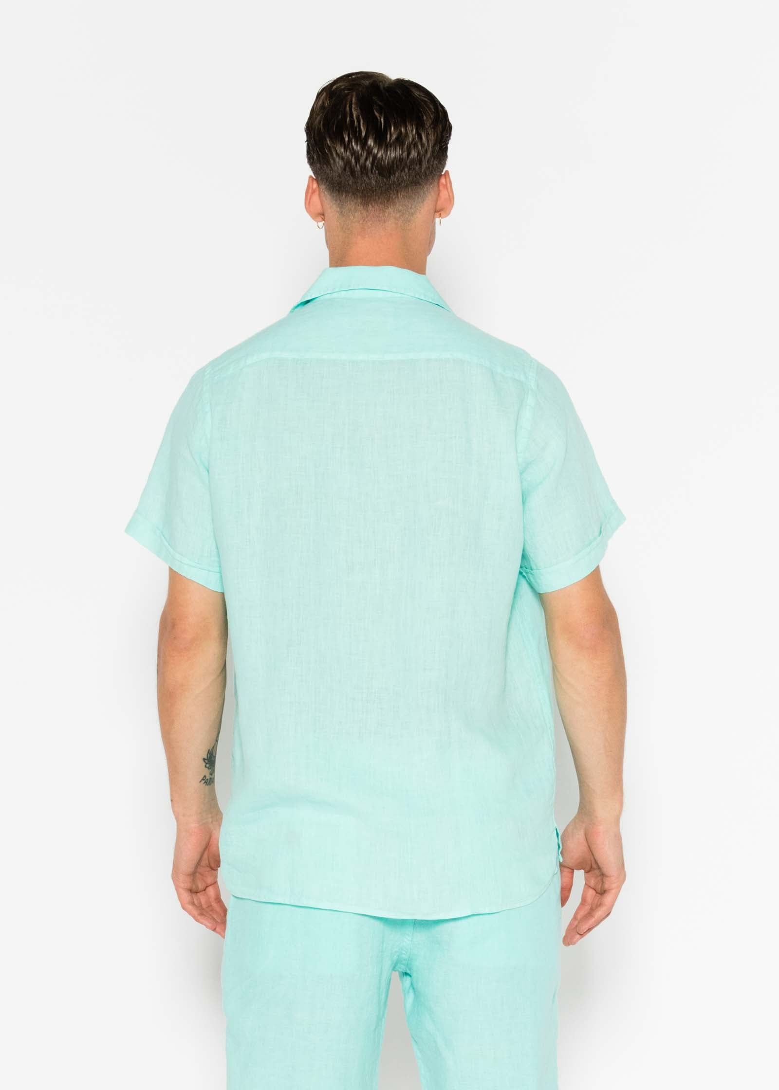 CAMISA MC BOWLING LINO